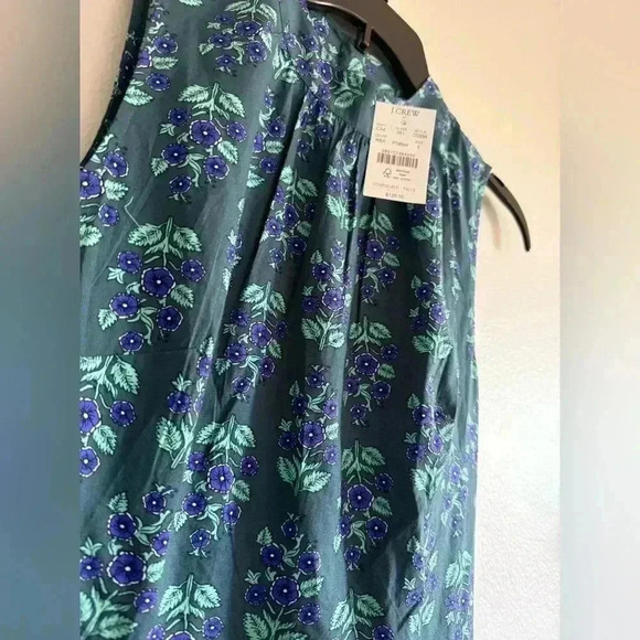 JCREW Printed mockneck tiered midi dress - NWT - Picture 8 of 16